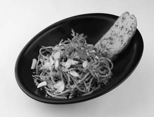 Spaghetti With Herbs Garlic & Olive