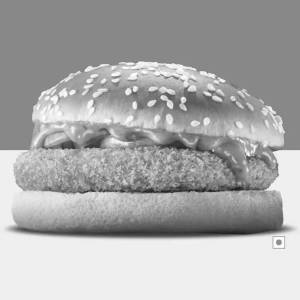 Veg crispy burger
