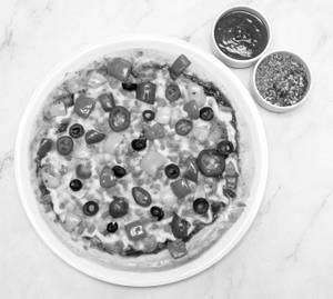 Fresh veg pizza