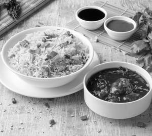 Chicken Manchurian Rice