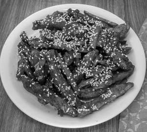 Honey Chilli Potato     