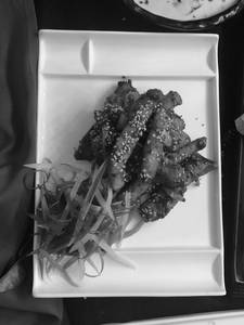 Korean Spicy Garlic Chicken