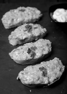Cheese And Chilli Bruschetta
