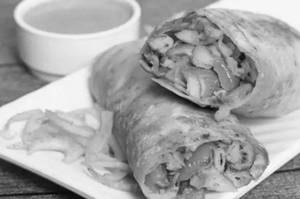 Chaap Tikka Roll