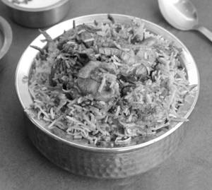 Mutton fry Biryani Handi