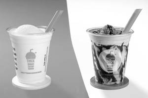 1 Candy Delight + 1 Classic Thick Shakes