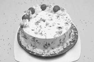 Gulab Jamun Vanilla Cake