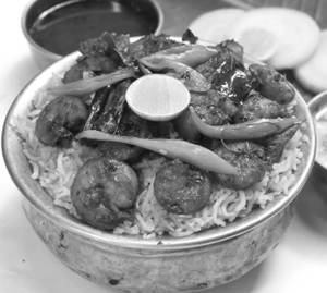 Prawns Biryani