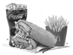 EVM Big Spicy Chicken Wrap 