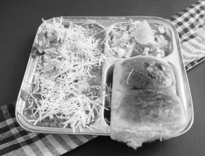 Cheese Pav Bhaji 