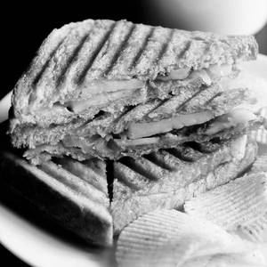 Cheesy Veg Grilled Sandwich