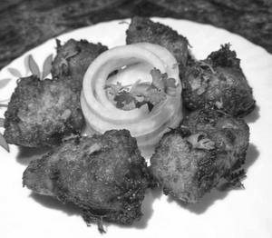 Veg singada fish