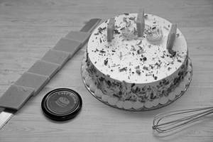 Kaju Barfi Eggless Cake