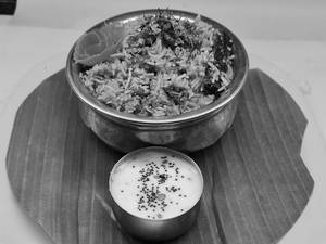 Veg Biryani.