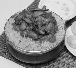 Mushroom Biryani