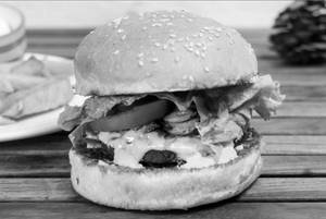 Old Elm Form Lamb Burger