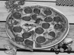 8" All American Pizza
