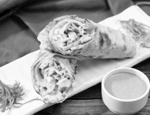 Chicken Malai Tikka Kathi Roll