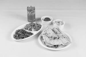 Bhindi Kurkure +  Aloo Masala + 4 Tawa Roti + Sweet + Cold Drink 