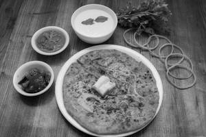 Paneer Bhurji Paratha