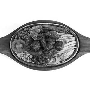 Chinese Sizzler in Chilli Garlic Sauce
