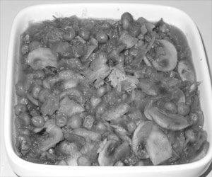 Mushroom Mattar Masala