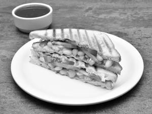 Corn Cheese Tomato Sandwich