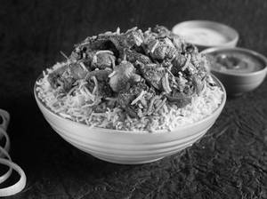 Mushroom Biryani Full