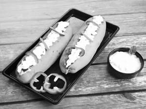 Mayonnaise Hot Dog