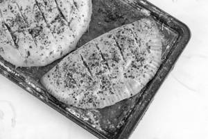 Non Veg Cheese Stuffed Garlic Bread