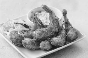 Shio Lemon Prawns Tempura [6 Pieces]