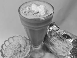 Ragi Badam Milkshake