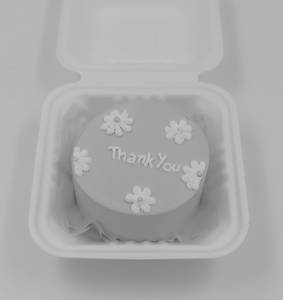 Vanilla Bento Cake