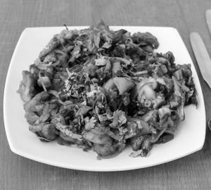 Mushroom Pepper Fry