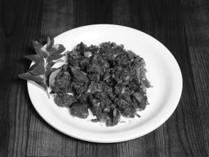 Mutton Liver Pepper Fry