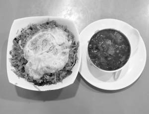 Chicken Triple Schezwan Fried Rice
