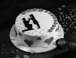 Valentine's Special Love One Blueberry Cake (500gms)