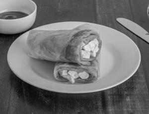 Double Egg Double Paneer Roll