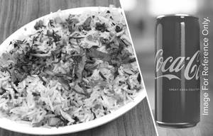 Veg Biryani + Coke (250 ml)