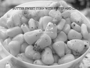Sweet Corn Butter Salt