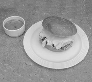 Crunchy Cottage Cheese Burger