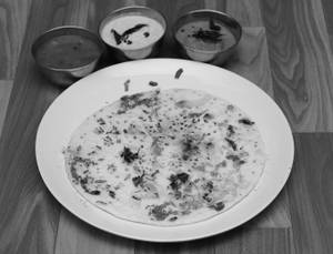 Ghee Onion Uttapam 