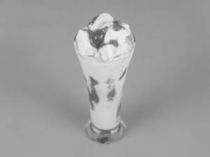 Strawberry Cream Thick Shake (Full ) (300 ml)