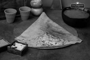 Egg Roast Dosa