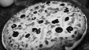 Double cheese italian pizza