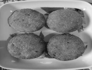 Corn  Pattice  + Matar Pattice