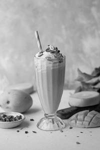 Mango Ice Cream Milkshake