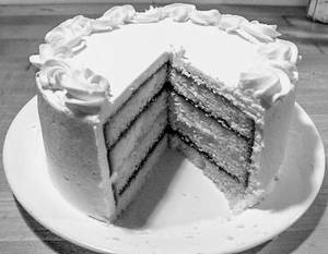 Fresh Cream White Forest Cake