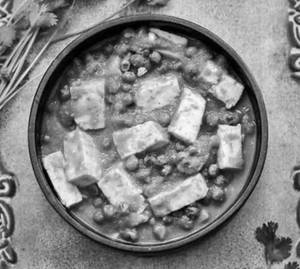 Matar paneer