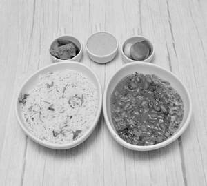 Rajma + Plain Rice